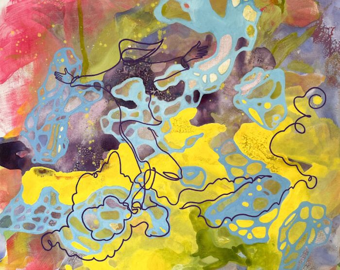 Artwork "Walking on clouds"