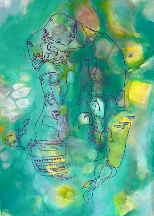 Artwork "It is what it is, says love"