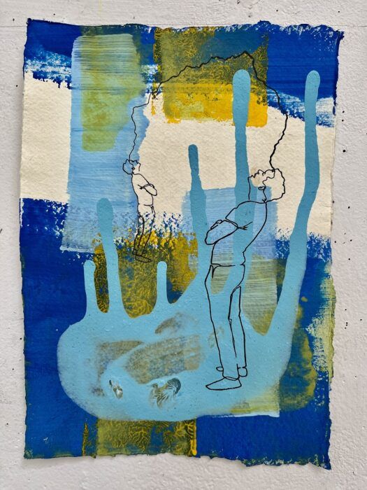 Artwork "Look up at the sky"