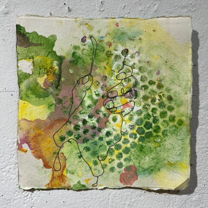 Artwork "Moving together through space"