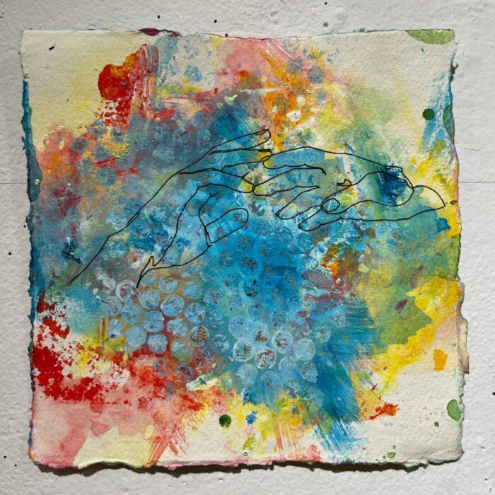 Artwork "Seeking the element of connection"