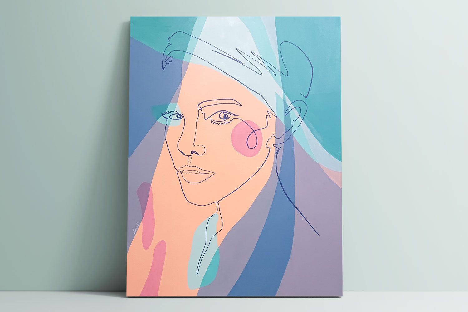 Interior view artwork