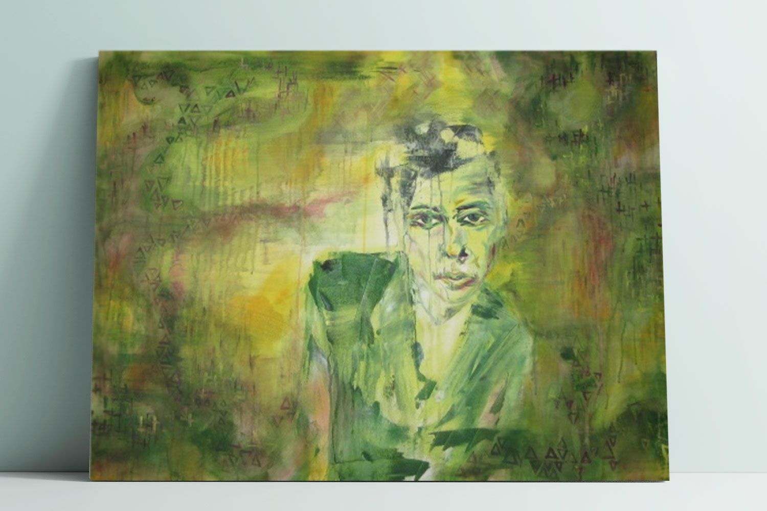 Interior view artwork