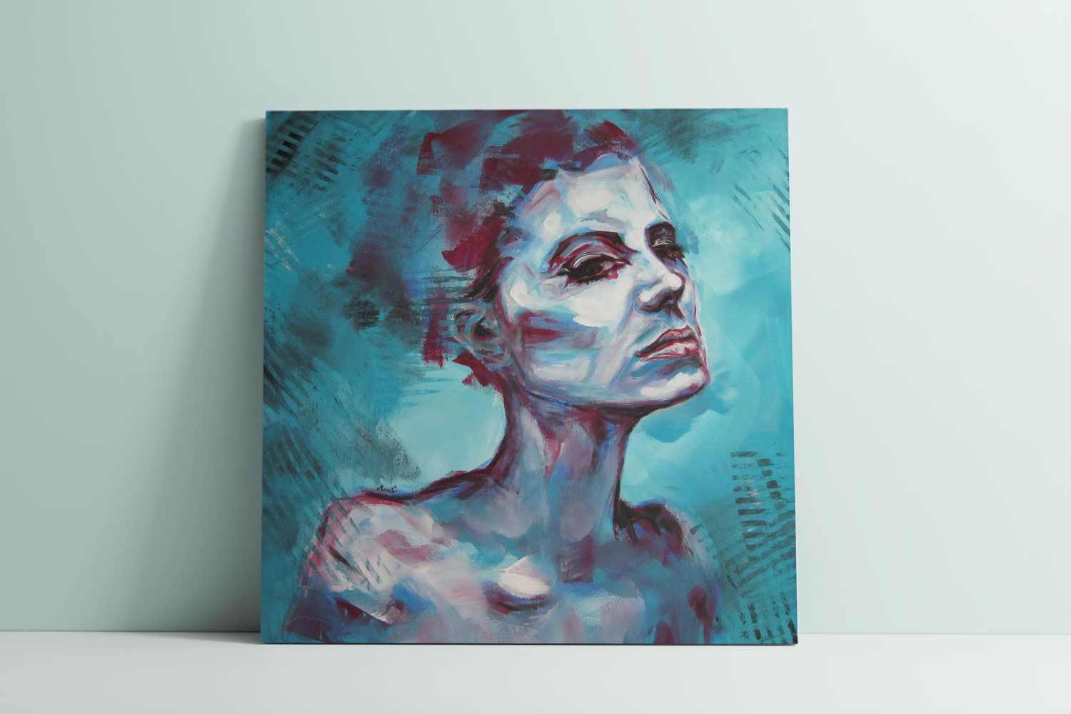 Interior view artwork