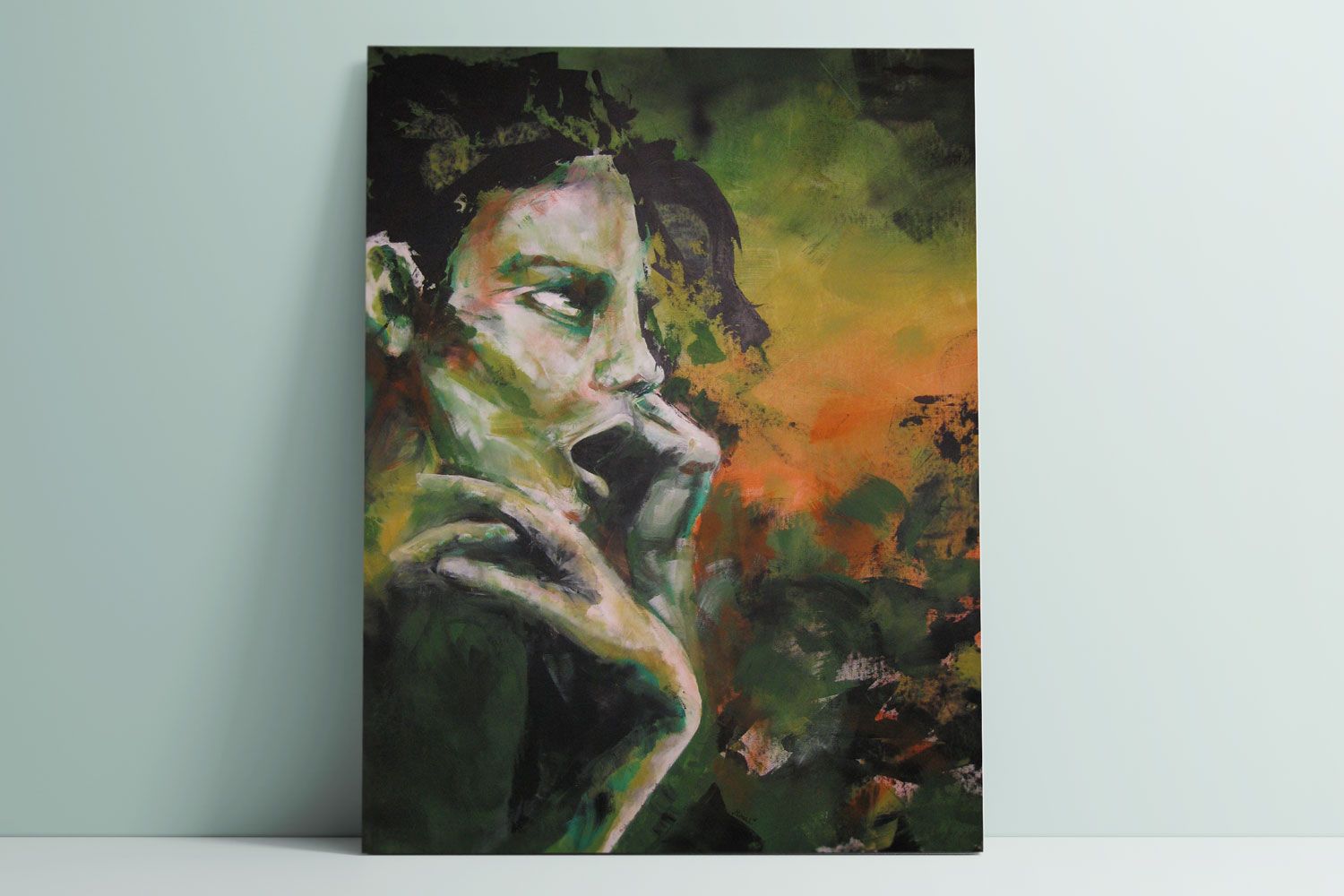 Interior view artwork