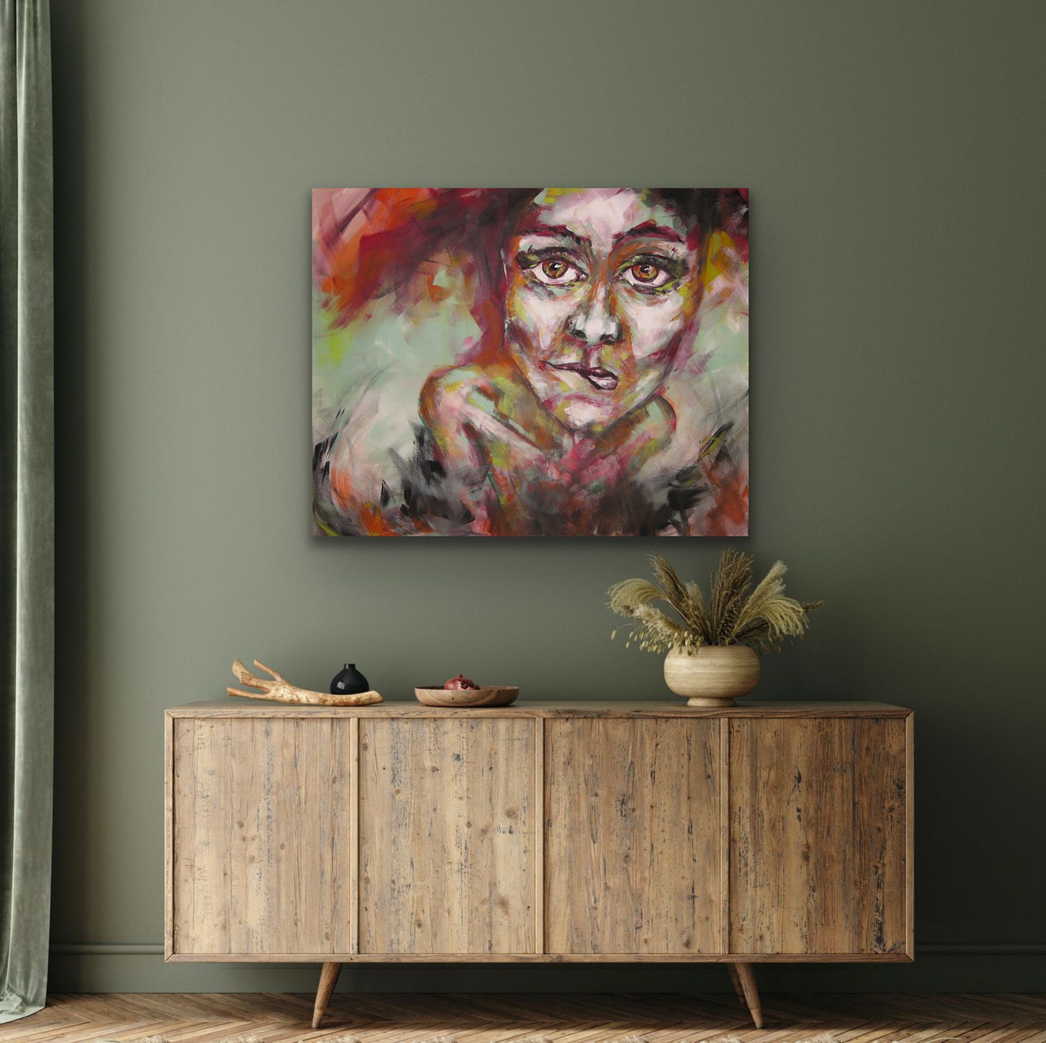 Interior view artwork