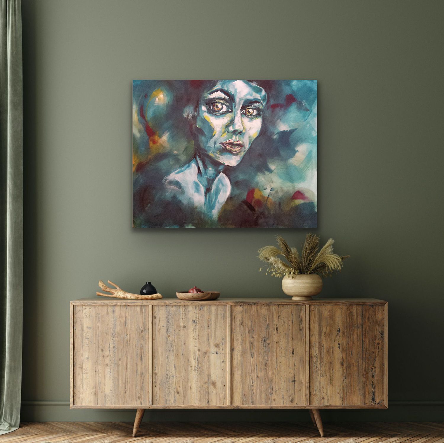 Interior view artwork