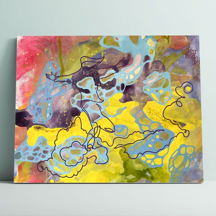 Interior view artwork
