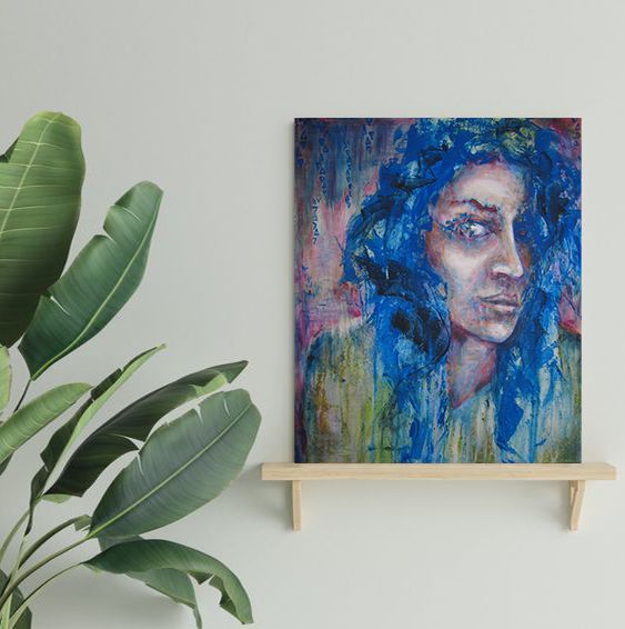 Interior view artwork