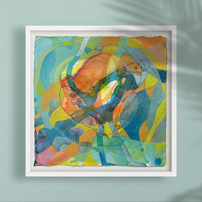 Interior view artwork