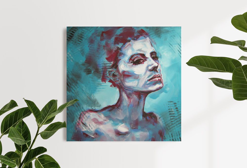 Interior view artwork