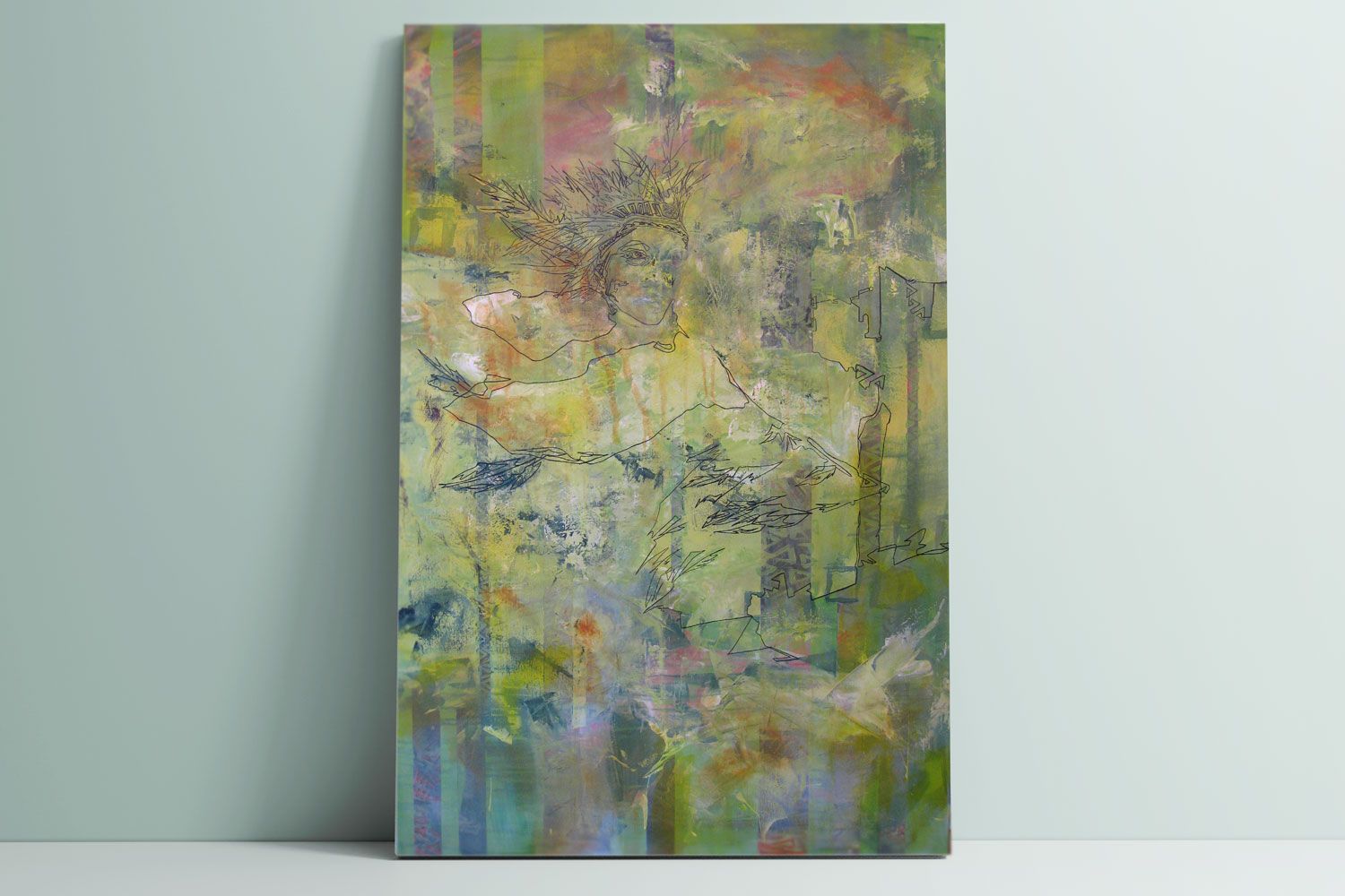 Interior view artwork