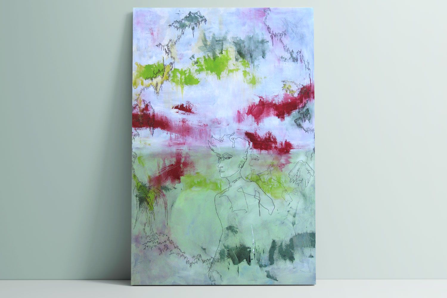 Interior view artwork