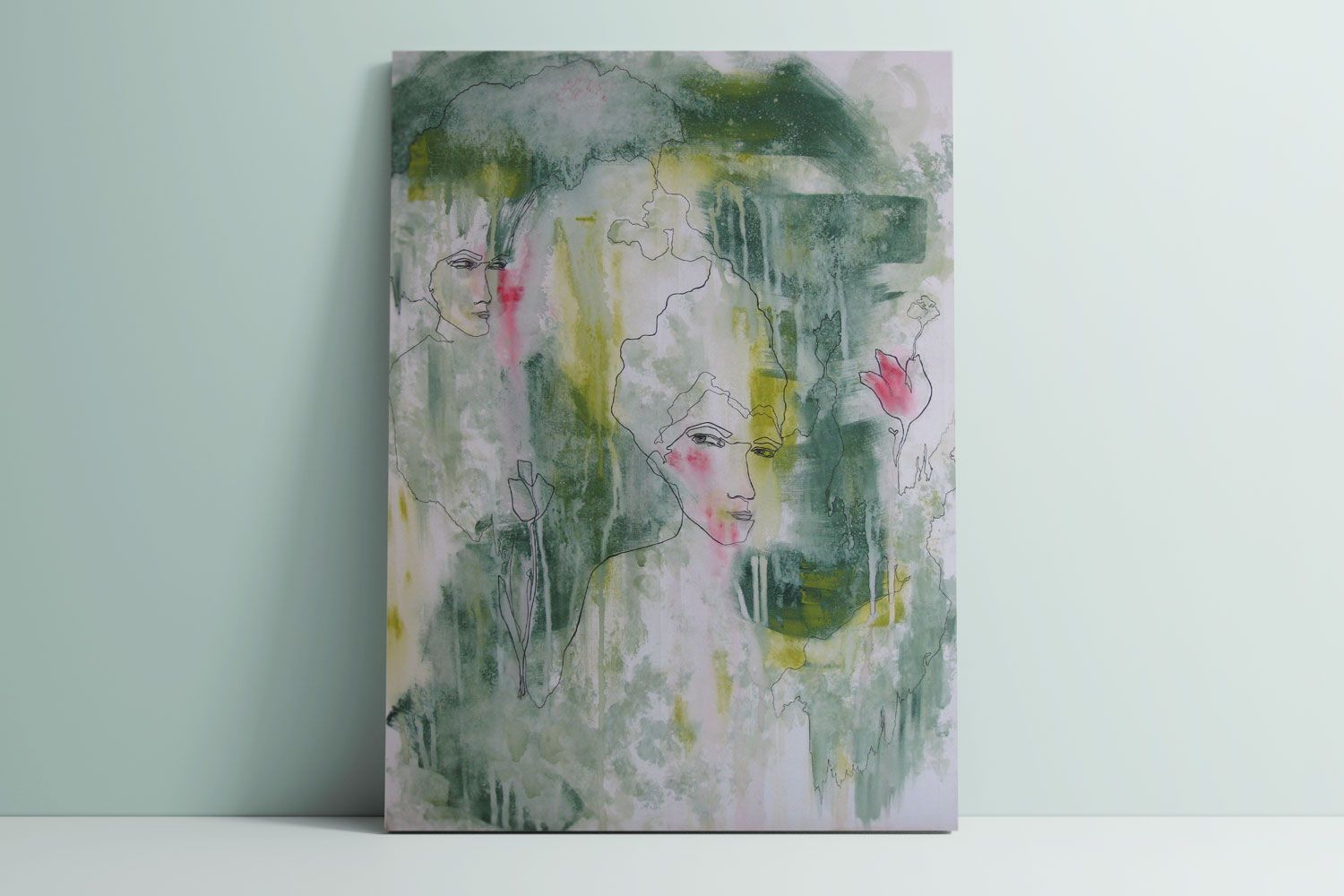 Interior view artwork