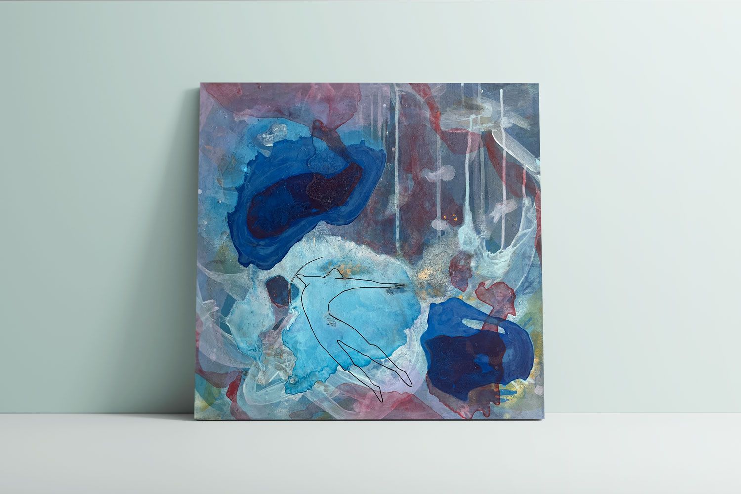 Interior view artwork