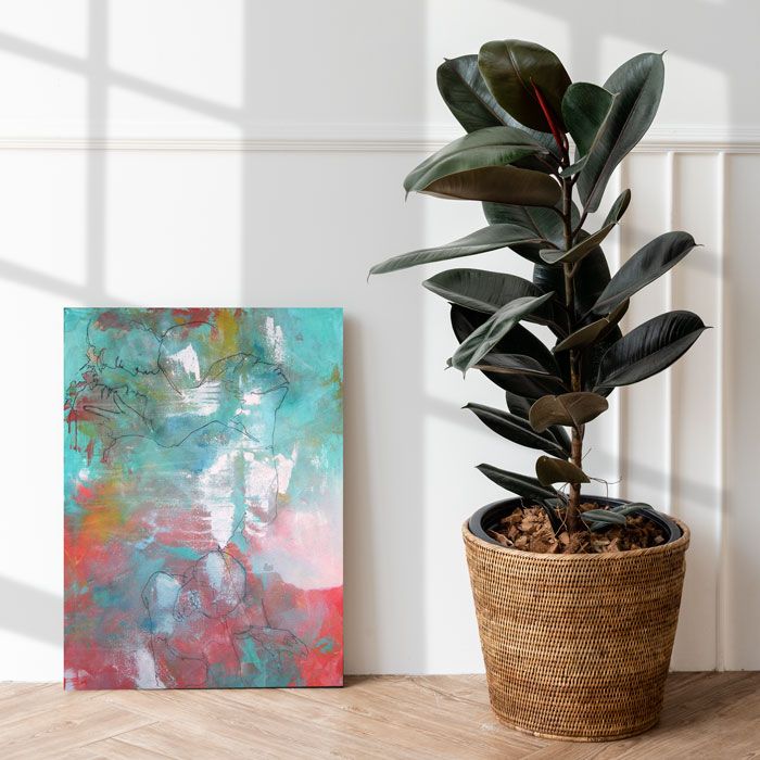 Interior view artwork