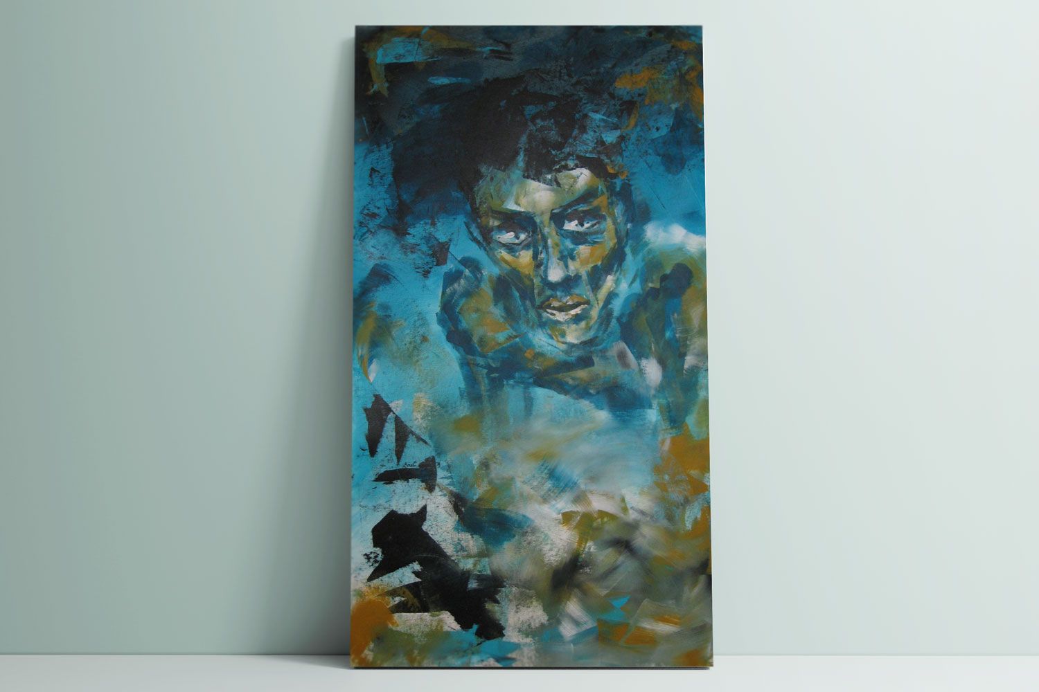 Interior view artwork