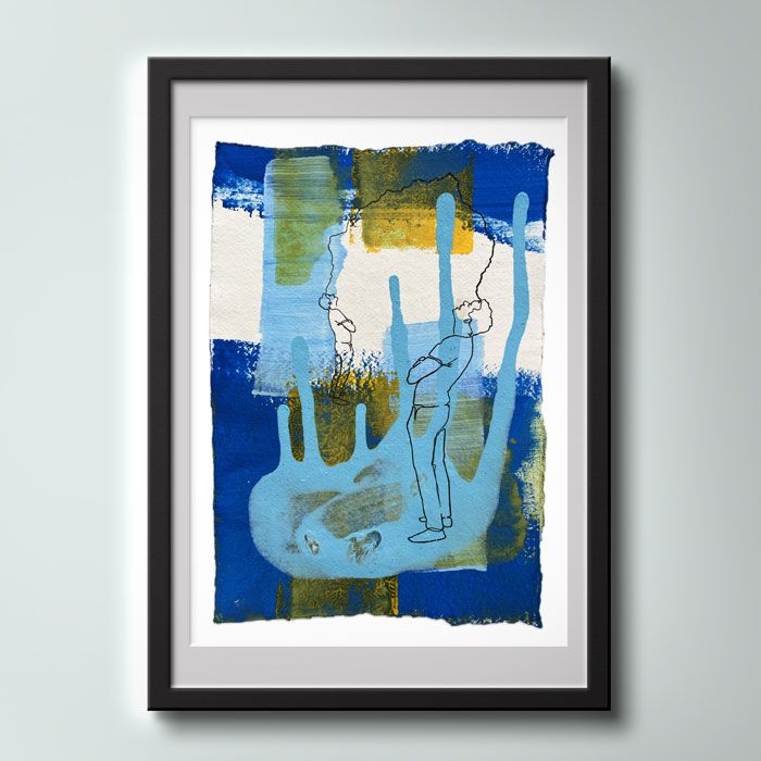 Interior view artwork