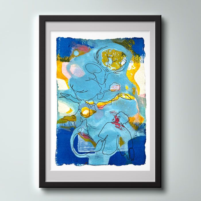 Interior view artwork