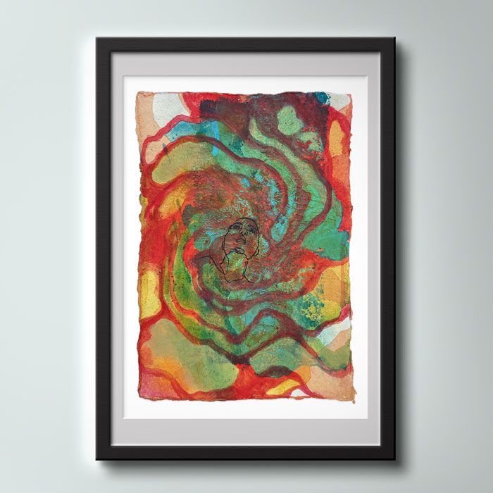 Interior view artwork