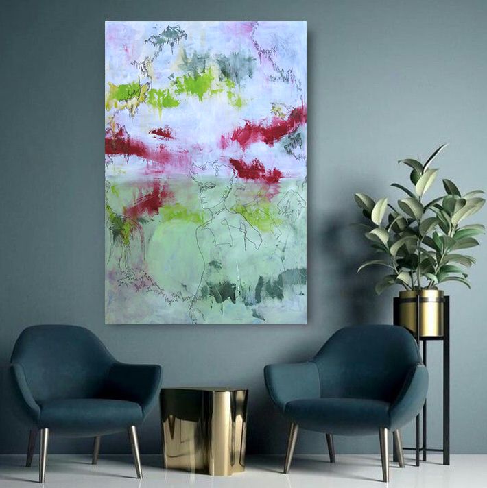 Interior view artwork
