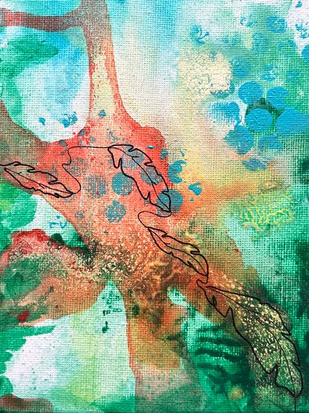 Detail view Kunstwerk Leichtigkeit