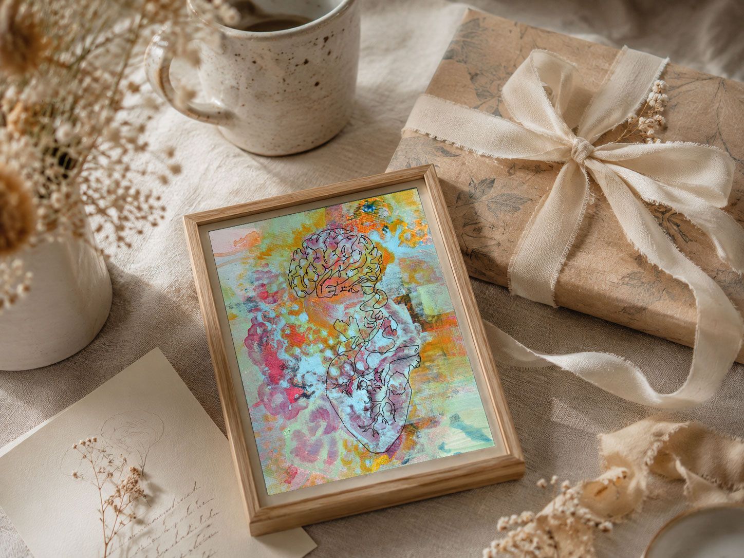 Kunst als Geschenk mit Bedeutung von siMONA Ledl