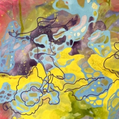 Artwork "Walking on clouds"